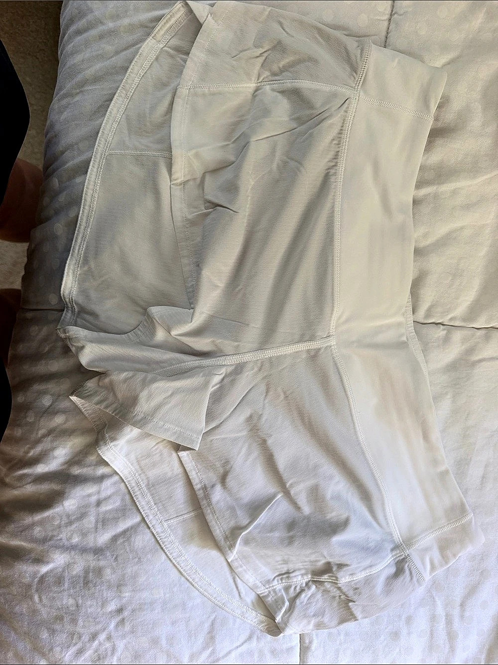 Lululemon high rise speed up Women's White  Size 12